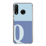 Slim Protection Case［ Original - initial two tone - Q blue ］
