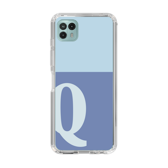 Slim Protection Case［ Original - initial two tone - Q blue ］