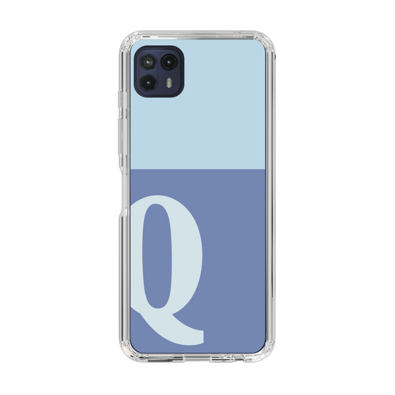 Slim Protection Case［ Original - initial two tone - Q blue ］