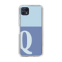 Slim Protection Case［ Original - initial two tone - Q blue ］