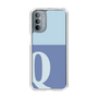 Slim Protection Case［ Original - initial two tone - Q blue ］