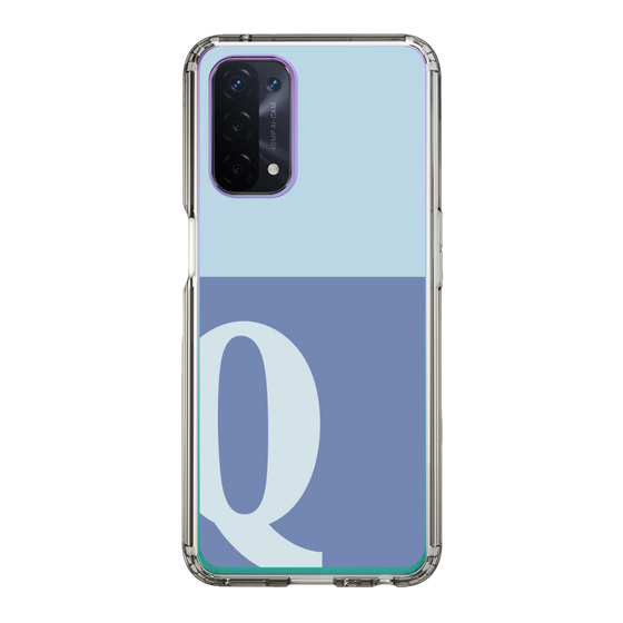 Slim Protection Case［ Original - initial two tone - Q blue ］