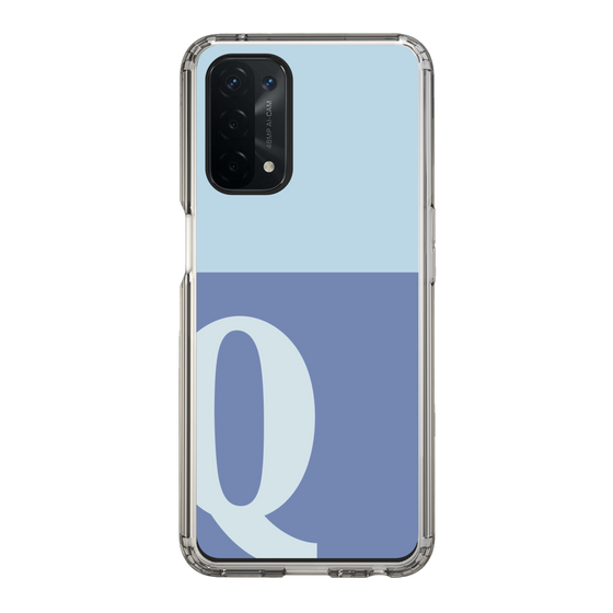 Slim Protection Case［ Original - initial two tone - Q blue ］