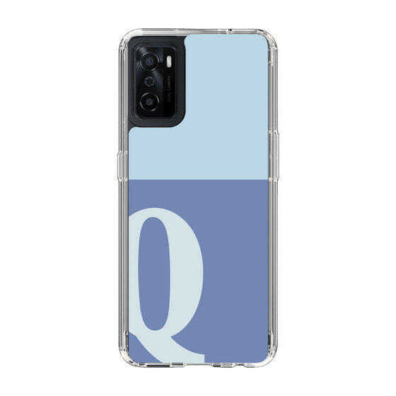 Slim Protection Case［ Original - initial two tone - Q blue ］