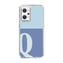 Slim Protection Case［ Original - initial two tone - Q blue ］