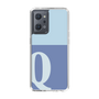 Slim Protection Case［ Original - initial two tone - Q blue ］