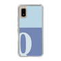 Slim Protection Case［ Original - initial two tone - Q blue ］