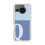 Slim Protection Case［ Original - initial two tone - Q blue ］