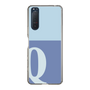 Slim Protection Case［ Original - initial two tone - Q blue ］