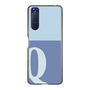 Slim Protection Case［ Original - initial two tone - Q blue ］