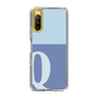 Slim Protection Case［ Original - initial two tone - Q blue ］