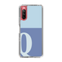 Slim Protection Case［ Original - initial two tone - Q blue ］