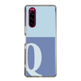 Slim Protection Case［ Original - initial two tone - Q blue ］