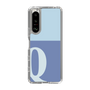 Slim Protection Case［ Original - initial two tone - Q blue ］