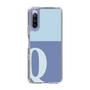 Slim Protection Case［ Original - initial two tone - Q blue ］
