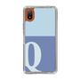 Slim Protection Case［ Original - initial two tone - Q blue ］