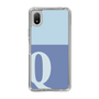Slim Protection Case［ Original - initial two tone - Q blue ］
