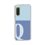 Slim Protection Case［ Original - initial two tone - Q blue ］