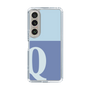 Slim Protection Case［ Original - initial two tone - Q blue ］