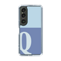 Slim Protection Case［ Original - initial two tone - Q blue ］