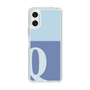 Slim Protection Case［ Original - initial two tone - Q blue ］