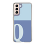 Slim Protection Case［ Original - initial two tone - Q blue ］