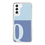 Slim Protection Case［ Original - initial two tone - Q blue ］