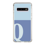 Slim Protection Case［ Original - initial two tone - Q blue ］