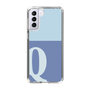 Slim Protection Case［ Original - initial two tone - Q blue ］