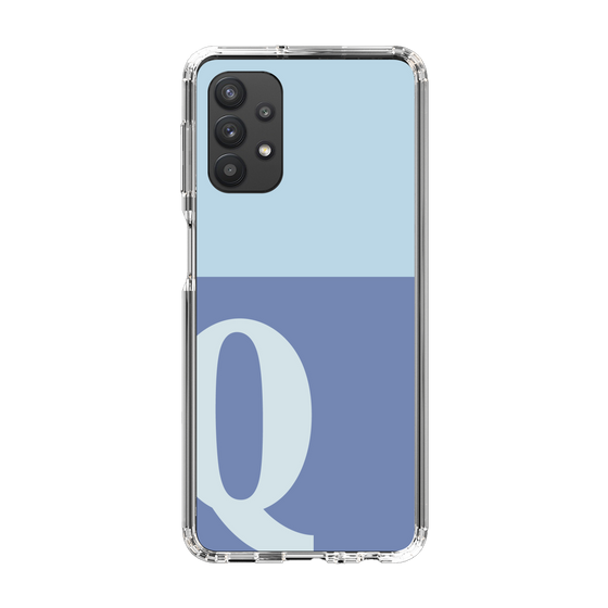 Slim Protection Case［ Original - initial two tone - Q blue ］