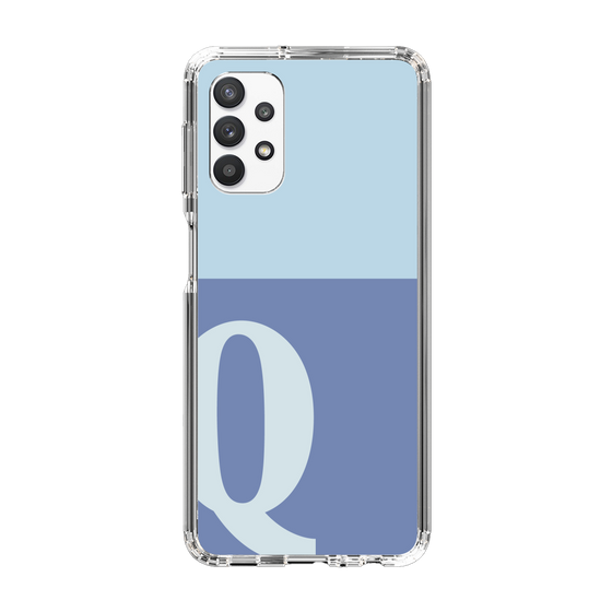 Slim Protection Case［ Original - initial two tone - Q blue ］