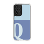 Slim Protection Case［ Original - initial two tone - Q blue ］