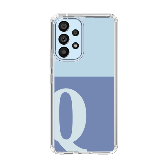 Slim Protection Case［ Original - initial two tone - Q blue ］
