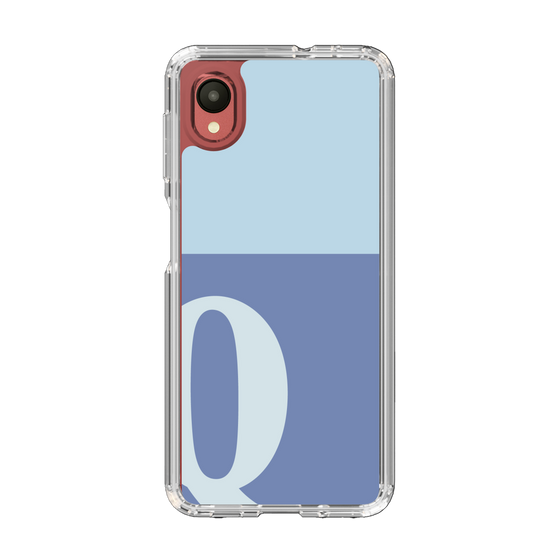 Slim Protection Case［ Original - initial two tone - Q blue ］