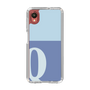 Slim Protection Case［ Original - initial two tone - Q blue ］