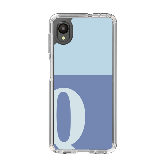 Slim Protection Case［ Original - initial two tone - Q blue ］