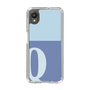 Slim Protection Case［ Original - initial two tone - Q blue ］