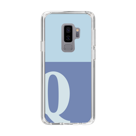 Slim Protection Case［ Original - initial two tone - Q blue ］