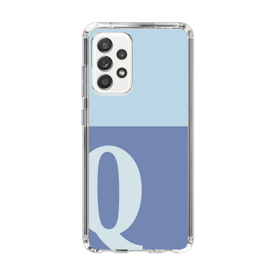 Slim Protection Case［ Original - initial two tone - Q blue ］