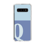 Slim Protection Case［ Original - initial two tone - Q blue ］