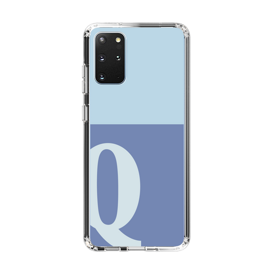 Slim Protection Case［ Original - initial two tone - Q blue ］