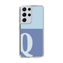 Slim Protection Case［ Original - initial two tone - Q blue ］