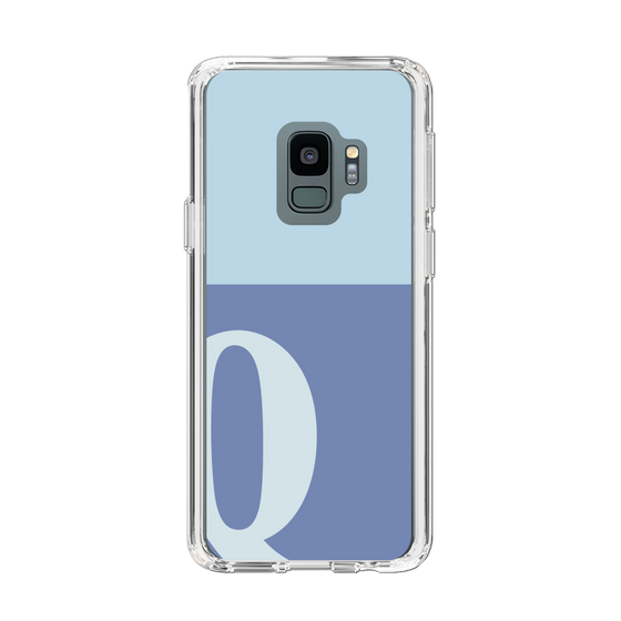 Slim Protection Case［ Original - initial two tone - Q blue ］