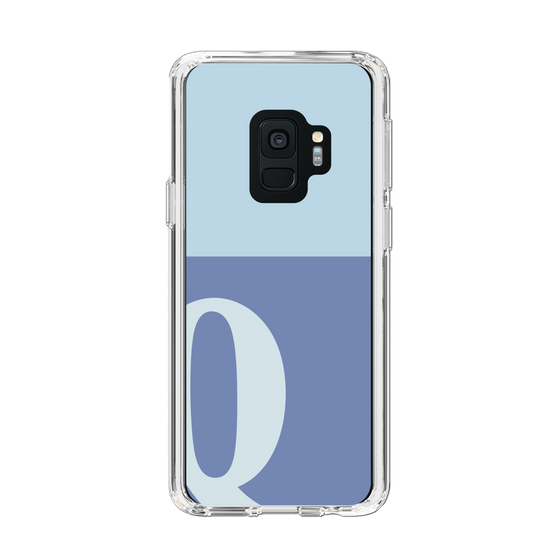 Slim Protection Case［ Original - initial two tone - Q blue ］