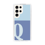 Slim Protection Case［ Original - initial two tone - Q blue ］