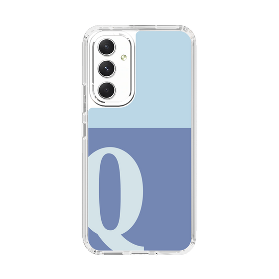 Slim Protection Case［ Original - initial two tone - Q blue ］