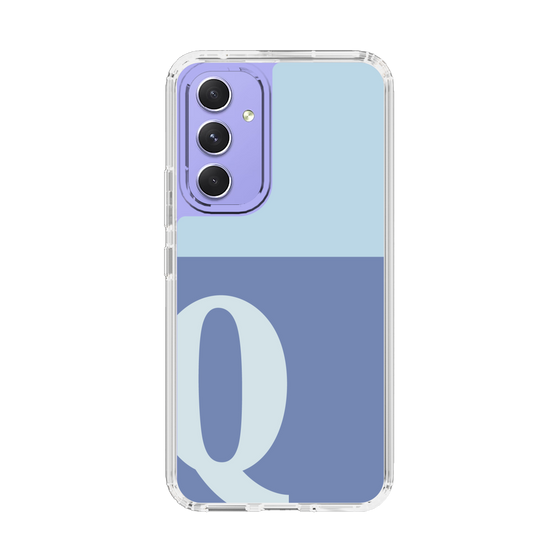 Slim Protection Case［ Original - initial two tone - Q blue ］