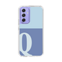 Slim Protection Case［ Original - initial two tone - Q blue ］
