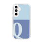 Slim Protection Case［ Original - initial two tone - Q blue ］