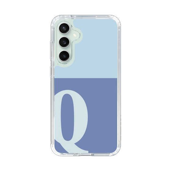 Slim Protection Case［ Original - initial two tone - Q blue ］